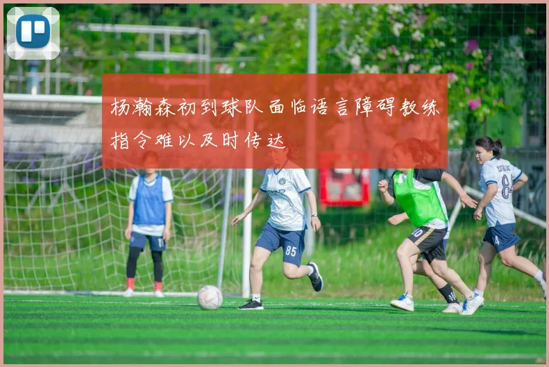 杨瀚森初到球队面临语言障碍教练指令难以及时传达